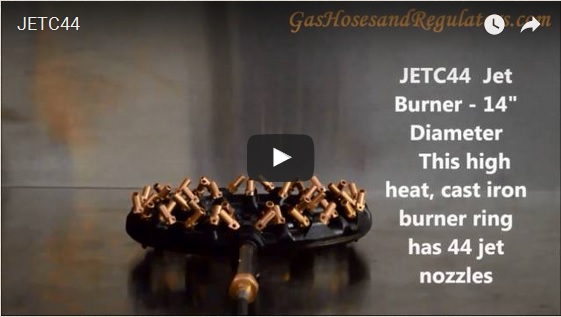 44 Tip Jet Ring Burner