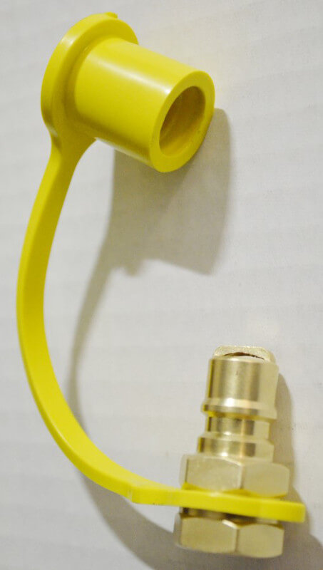 thumbnail image 2 of 3/4 Inch Natural Gas Hose With Quick Disconnect Fittings - Stainless Steel Commercial Grade 2 of 11