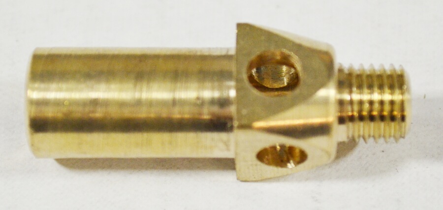 Six Natural Gas 6 Brass Replacement Tips  / Nozzles for Jet Burners 