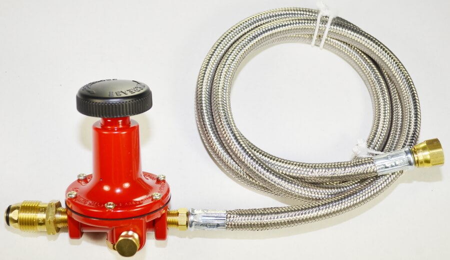 High Pressure Propane Gas Regulators 10, 20, 30, 60 PSI Preset